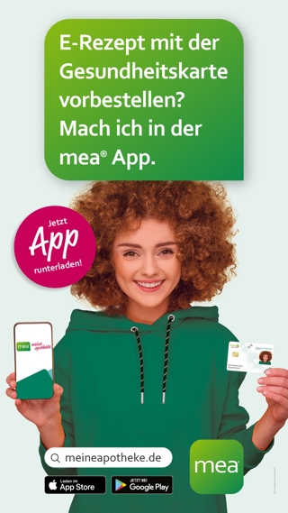 E-Rezept, mea® App & CardLink E-Rezept, mea® App & CardLink